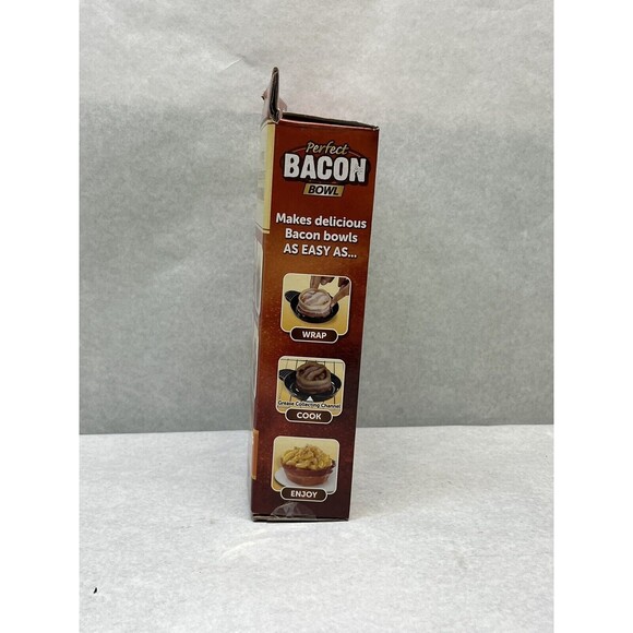 Perfect Bacon Bowl - As Seen On Tv - Set Of 2 New In Box Bowls - Picture 4 of 8